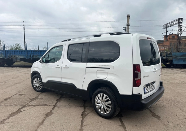Peugeot Rifter cena 66500 przebieg: 159000, rok produkcji 2019 z Krotoszyn małe 79